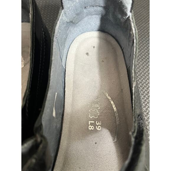 NAOT Kirie Black Leather Mary Janes W/ Adjustable Straps‎ Sandals Size 39 US 8 - Picture 3 of 7